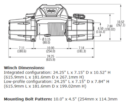 WARN ZEON 10-S WINCH - 89611