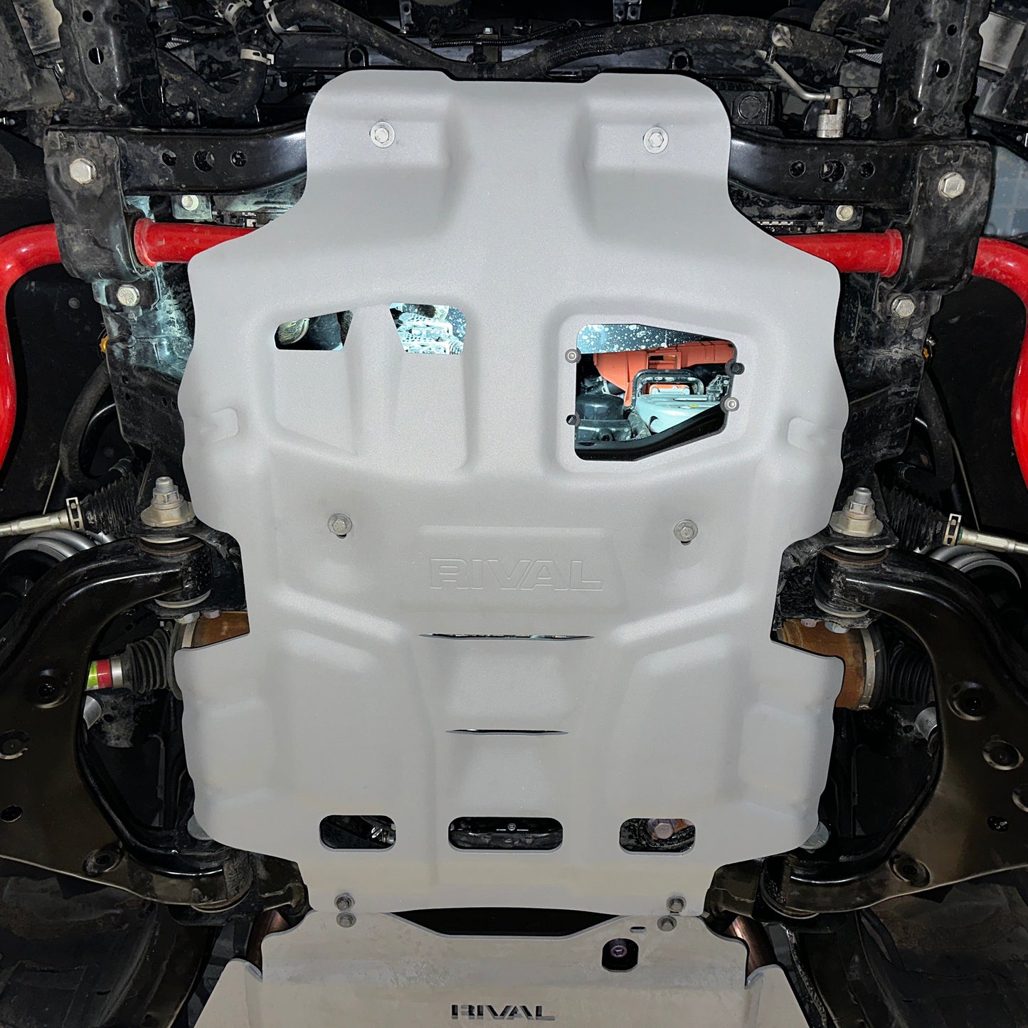 RIVAL Aluminum Engine Skid Plate 2021-2025 Toyota Tundra CrewMax (including Hybrid) 2022-2025 Toyota Sequoia